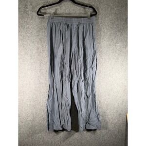 COS Women's XS Blue‎ Grey Elastic Waist Wide Leg Gaucho cropped Pants Comfort